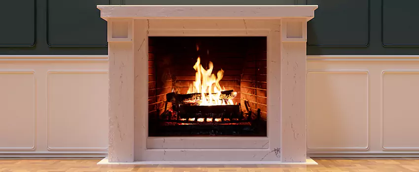 Decorative Electric Fireplace Installation in McAllen, Texas