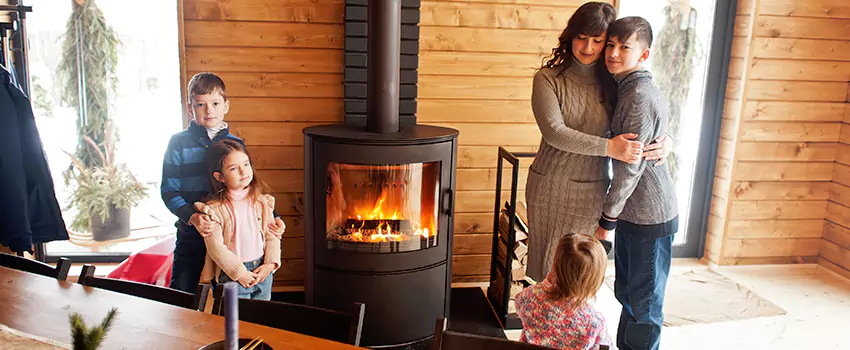 Morso Cast Iron Fireplace Insert Installation in McAllen, Texas
