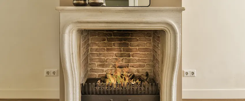 Vintage-style Fireplace Redesign in McAllen, Texas