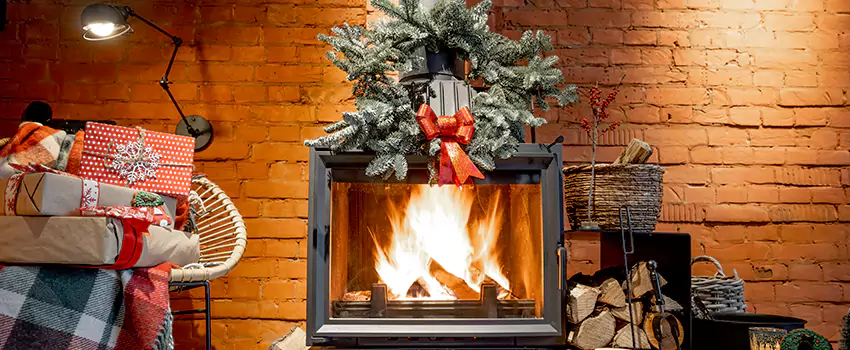Travis Industries Linear Gas Fireplace Installation in McAllen, Texas
