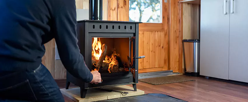 Open Hearth Wood Fireplace Installation in McAllen, TX